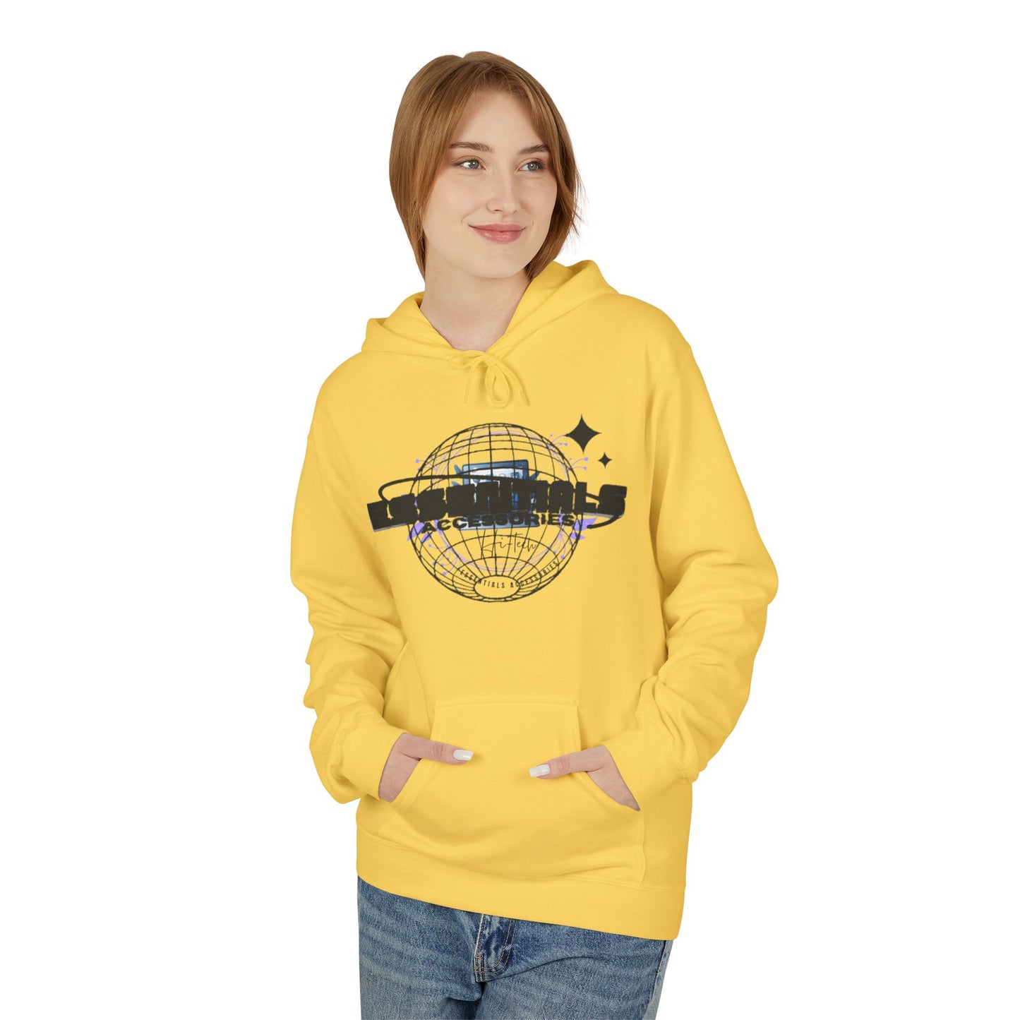 Unisex Fleece Hoodie - Essential Accessories Hi-Tech