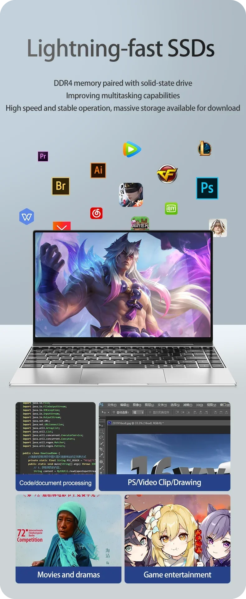 Intel N3700 Laptop 16GB - Essential Accessories Hi-Tech