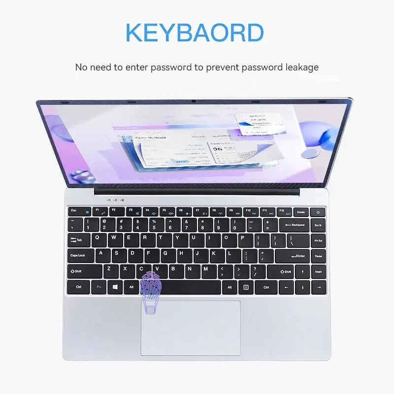 FIREBAT A14 Business Laptop - Essential Accessories Hi-Tech