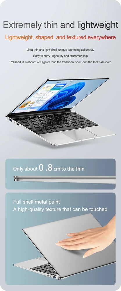 Intel N3700 Laptop 16GB - Essential Accessories Hi-Tech