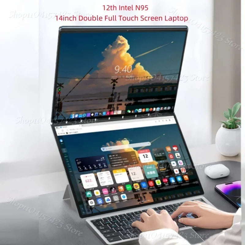 Revolutionary Dual Screen Laptop - Essential Accessories Hi-Tech